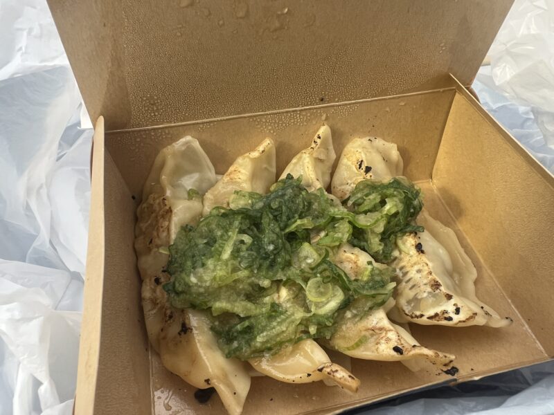 横浜スタジアム ベイ餃子 ネギおろしポン酢