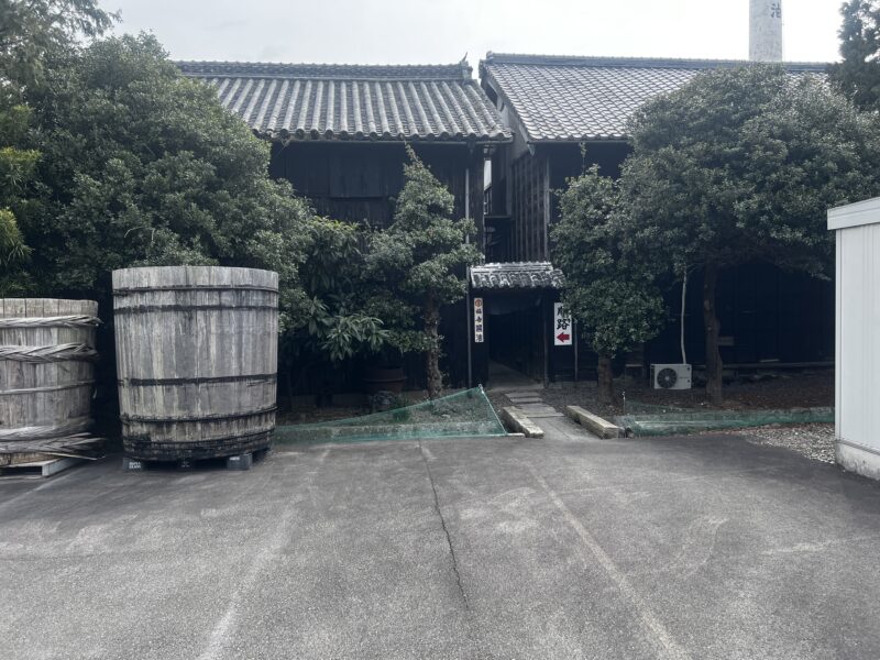 徳島県鳴門市 福寿醤油 駐車場