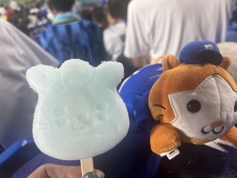 横浜スタジアムグルメ スイーツ DB.スターマンのもっちりアイス