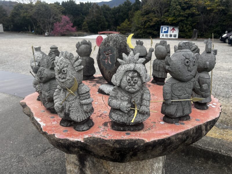 徳島・霊山寺 駐車場