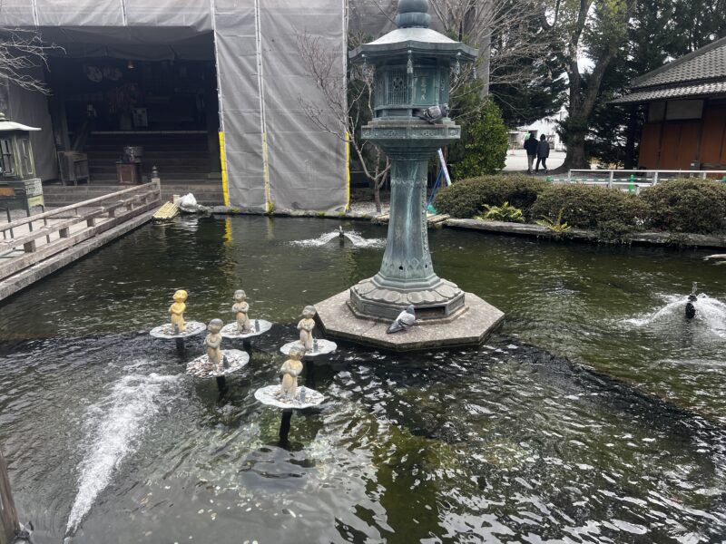 徳島 霊山寺 泉水池