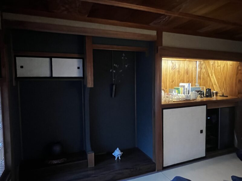 ペルトナーレ オーベルジュ 床の間