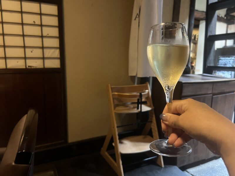 LaVASARA別邸 スパークリングワイン